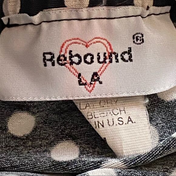 Rebound‎ LA Asymmetrical Skirt Polka Dot - Picture 2 of 8